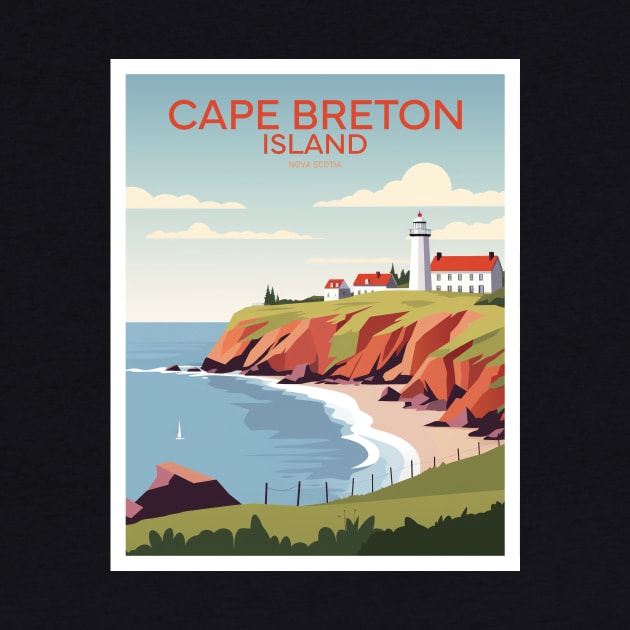 CAPE BRETON ISLAND by MarkedArtPrints